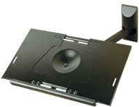 Sanus Universal Full-Motion Wall Mount for CRT TVs - Black Finish