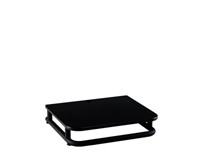Sanus 22" Wide Euro Audio 1 Shelf Base Unit - Black