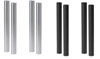 Sanus 12" Extended Height Pillars-Black or Silver