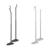 Sanus 36"-58" Tall Adjustable Hover Speaker Foundations Black or Silver