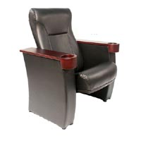 Lovan Matinee Theater Seats Full Chair Black Leather