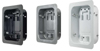 Sanus Recessed In-Wall Box - Black, Silver or White Finish