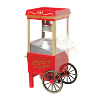 Nostalgia Electrics Vintage Collection Movie Time Hot Air Popcorn Maker