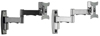 Sanus Full-Motion Wall Mount 27" Flat Panel TV's & Monitors Black or Silver Finish