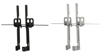 Sanus Universal Center-Channel Speaker Mount - Black or Silver Finish
