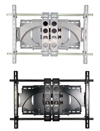 Sanus Full Motion Wall Mount 42"-63" Flat Panel Black or Silver