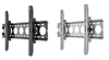 Sanus Tilting Wall Mount for 30"-56" Flat Panel Black or Silver Finish