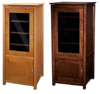 Sanus 54" Tall Woodbrook Audio/Video Cabinet Cherry or Mocha Finish