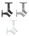 Sanus Tilt & Swivel Wall Mount for Satellite Speakers - Black, Silver or White Finish 