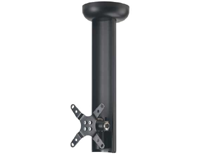 Sanus Tilt & Swivel Ceiling Mount for Flat Panel TV up to 26"- Black Finish 