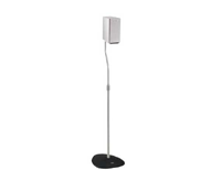 Sanus 27"-39" Tall Adjustable Home Theater Speaker Foundations Silver/Black