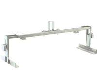 Sanus Adjustable Component Mounting Bracket for AV Components-Silver