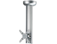 Sanus Tilt & Swivel Ceiling Mount for Flat Panel TV up to 26"- Silver Finish