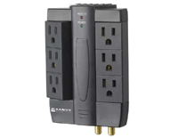 Sanus Low-Profile 6-Outlet Surge Protector