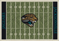 Jacksonville Jaguars NFL Football Field Rug