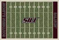Southern Illinois Salukis College Football Field Rug