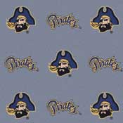 East Carolina Pirates Team Logo Rug (repeated logo)