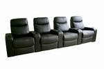 Cannes Home Theater Seats (4) Black